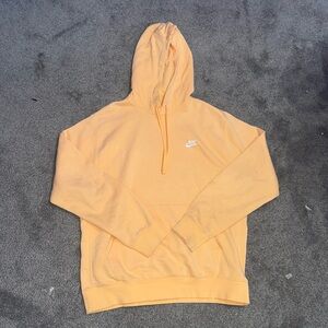 Orange Nike sweatshirt